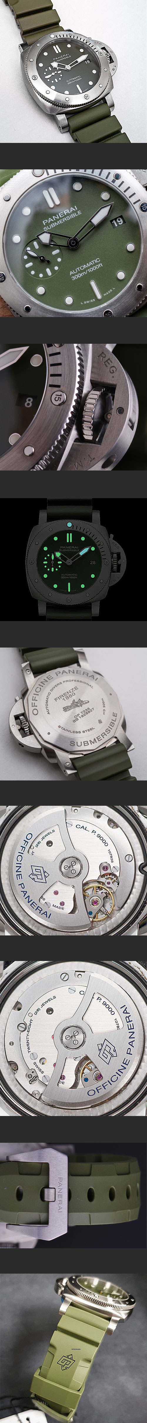 【著名なブランド】【42mm】パネライ（Ref.）PAM01055 レプリカ時計